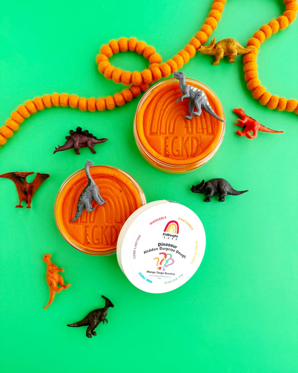 Dino (Mango Tango) Hidden Surprise KidDough - 4 oz Dino (Mango Tango) Hidden Surprise KidDough - 4 oz
