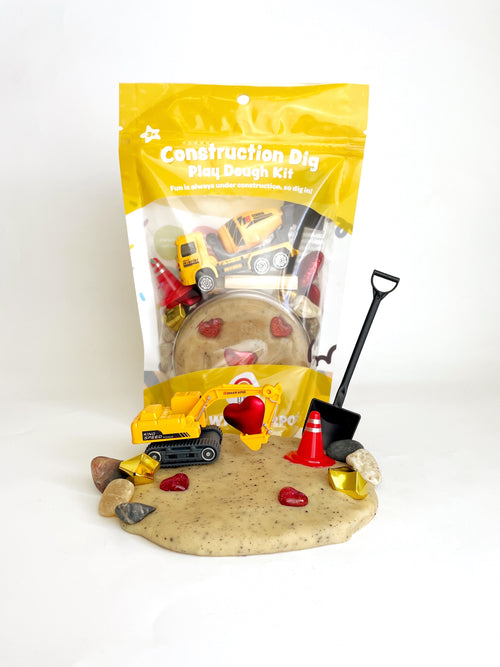 Valentines "I Dig You" Construction KidDough Play Kit