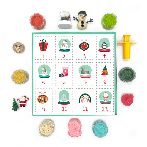 Sensory Playdough Advent Calendar