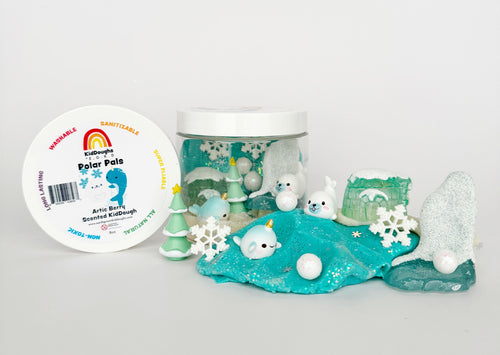 Polar Pals (Arctic Berry) Dough-To-Go Play Kit