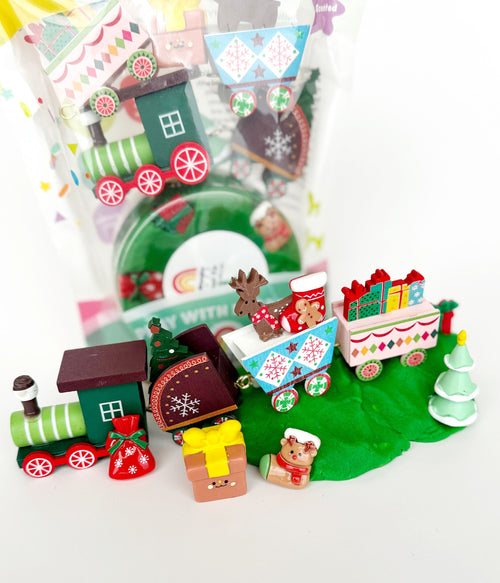 Christmas Train (Christmas Tree) KidDough Play Kit