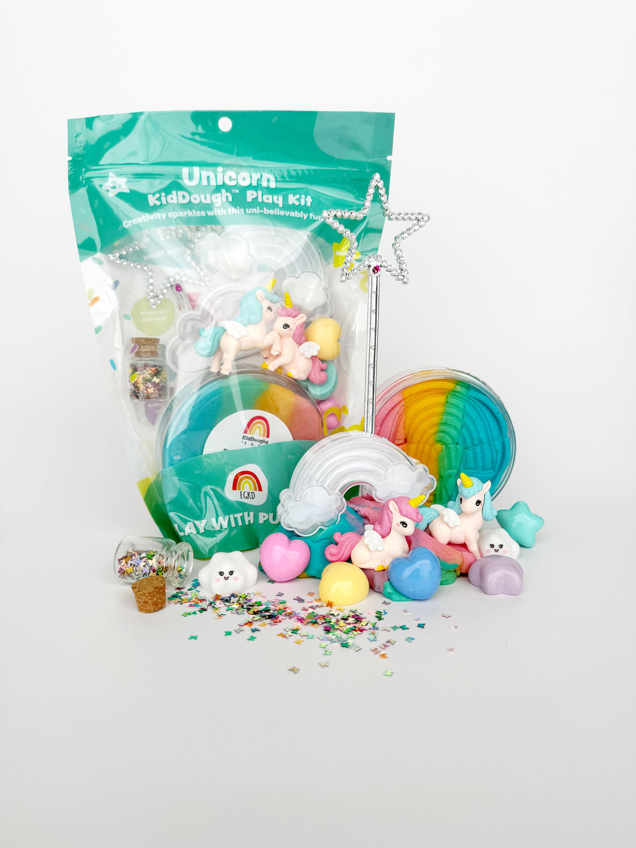 Unicorn Rainbow KidDough Play Kit