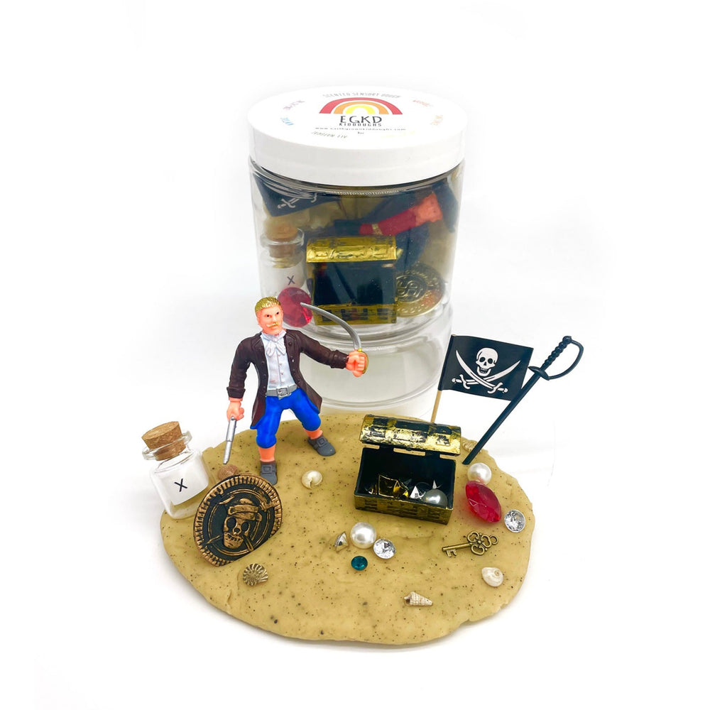 Pirate Treasure (Coconut Sands) Play Dough-To-Go Kit